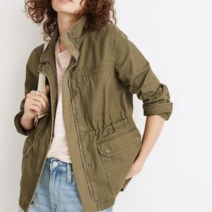 Madewell Dispatch Jacket Khaki S8ze Small